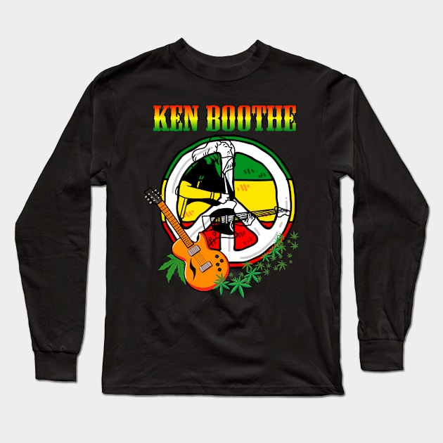 KEN BOOTHE SONG Long Sleeve T-Shirt by Bronze Archer